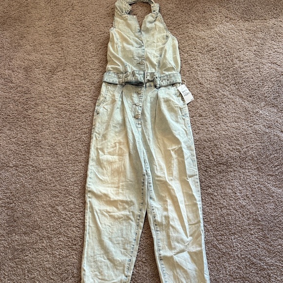Blank NYC Pants - Blank NYC Light Denim Jumpsuit